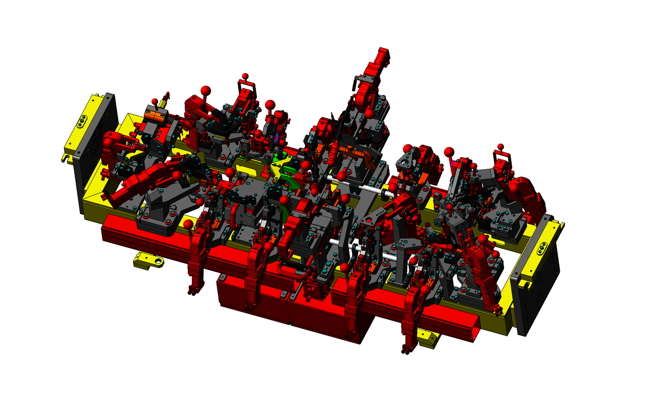Schweißvorrichtung für Rohrkonstruktion